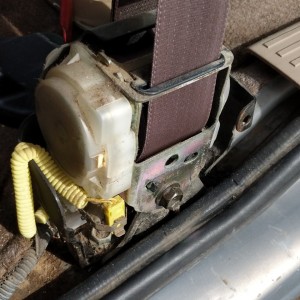 Seatbelt Cleaning