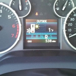 Cold one!