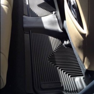 Husky custom fit rear floor mats