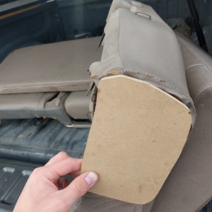 Rear Seat Template