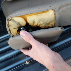 Rear Seat Upholstery Attachment