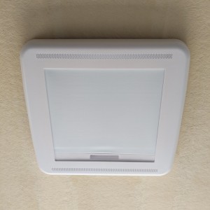 Fan trim closed