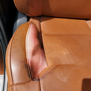 Tundra Seat Burn