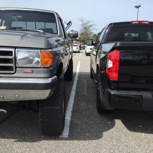 I'm at Home Depot and parked out in the north 40 and come out this genius parked next to me. There were at least ten spaces between me and the next ca