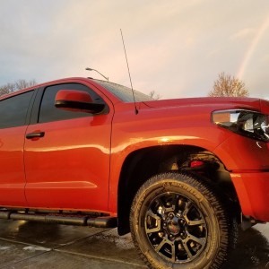 Finally stopped raining long enough for the rig to get washed.