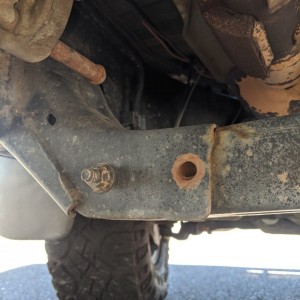 Missing Bolt