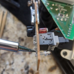 Soldering LEDs