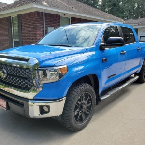My 2020 VooDoo Blue Tundra