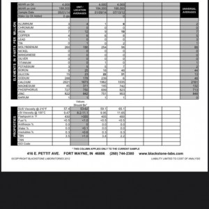 Blackstone Results Scuba 2014