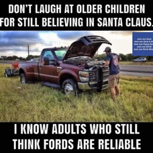 Santa Vs Ford