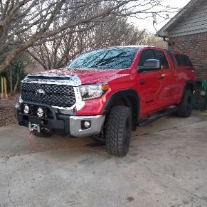 Bumper and Winch Install