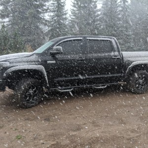 Side Shot Snow