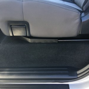 Under seat storage