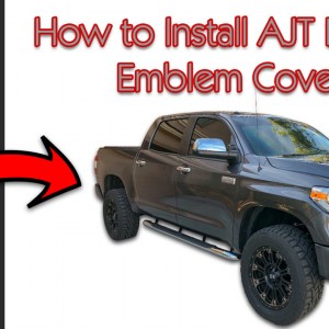 2018 Toyota Tundra - YouTube Artwork - AJT DESIGN Emblem Cover
