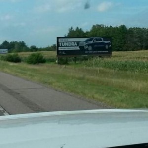 Message: billboard in Wisconsin.