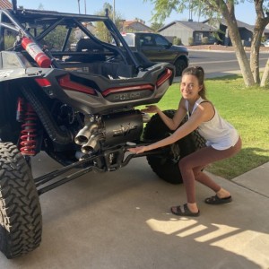 It was only 109 today in Az so I finished some RZR mods lol