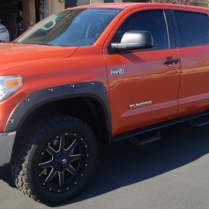 added fenders and predator steps