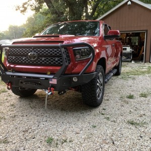 CBI Bumper With RC Winch On My Rig