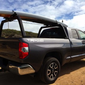 Surf-board-truck-rack