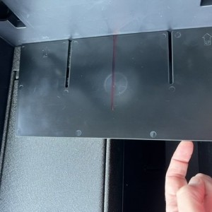 Console safe - storage divider