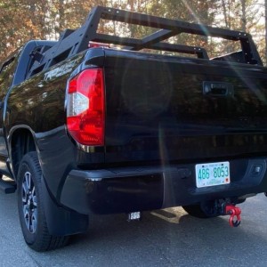 (2) AuxBeam 4'' LED Pods Underneath The Back Bumper