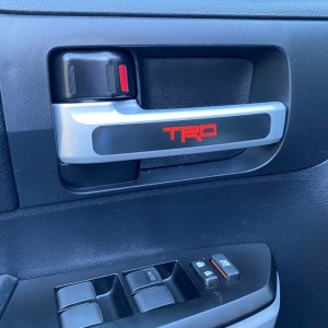Door Handle TRD Sticker