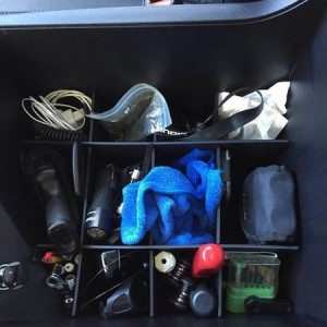 Center console organizer