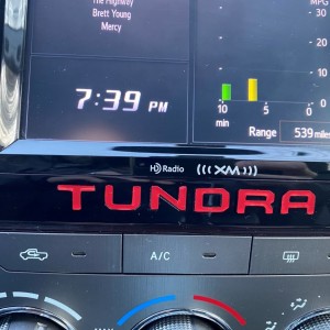 Tundra Inlay Letters (Red)