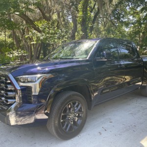Tundra front driver
