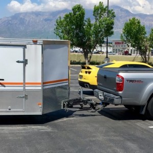 Fully Loaded Truck And Trailer Salt Lake City 2018