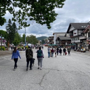 Leavenworth is so much better without traffic on the main drag