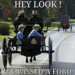 We Passed A Ford