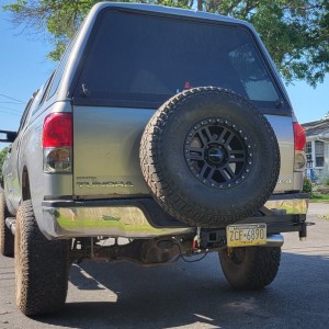 Rear with Tire Swing