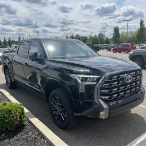 2022 Tundra in Midnight Black Metallic