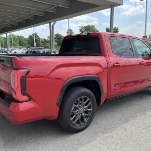 Platinum in Supersonic Red