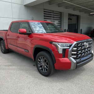 Platinum in Supersonic Red