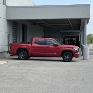 Platinum in Supersonic Red