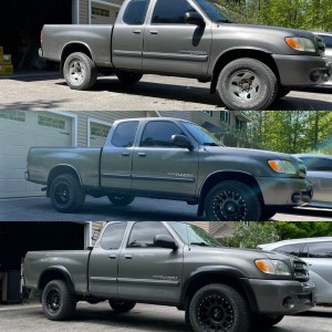 Fender flares and decals