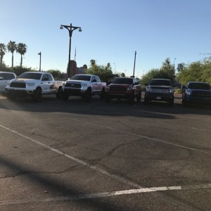 A little tundras meet in Phoenix.