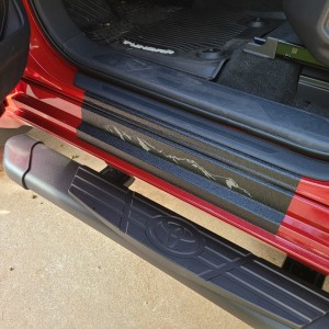Tufskinz door sill protector