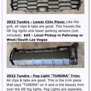 Parts
