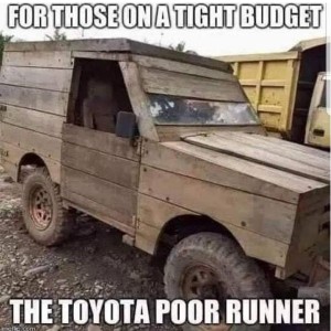 Toyota Poor Runner