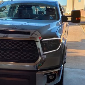 New towing mirrors
