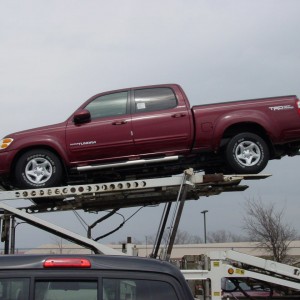 2004 Tundra arrival at dealership