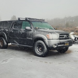 Ridgeline in the Snow