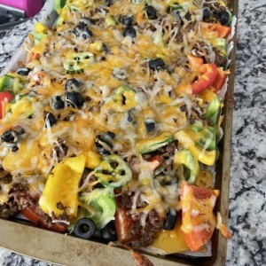 Bell pepper nachos