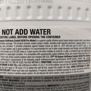 Coolant Issue