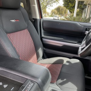 original seat with wireless charger install