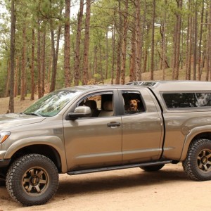 Anthony 2008 Tundra Pyrite Mica 18x9 +18 5x150 FN BFD Flow Formed Matte Bronze