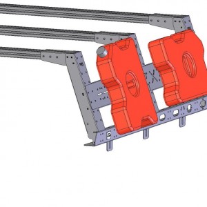 Vr Steel Bed Rack System, 18 Inch Height (56.5 Inch Inside Width) - Rotopax 1